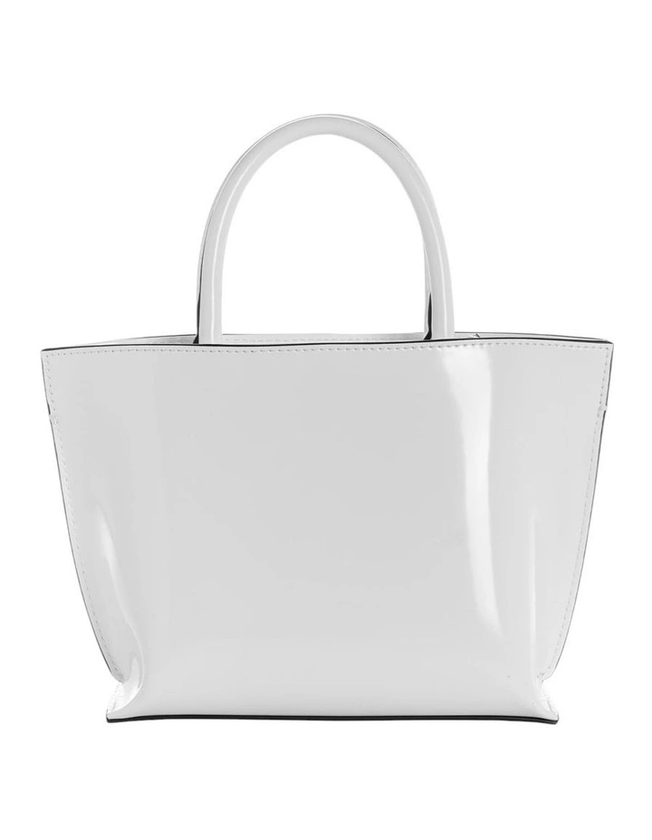Arnela Mini Tote Bag in White image 4
