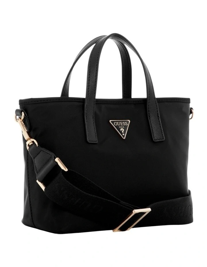 Eco Gemma Mini Tote Bag in Black image 2