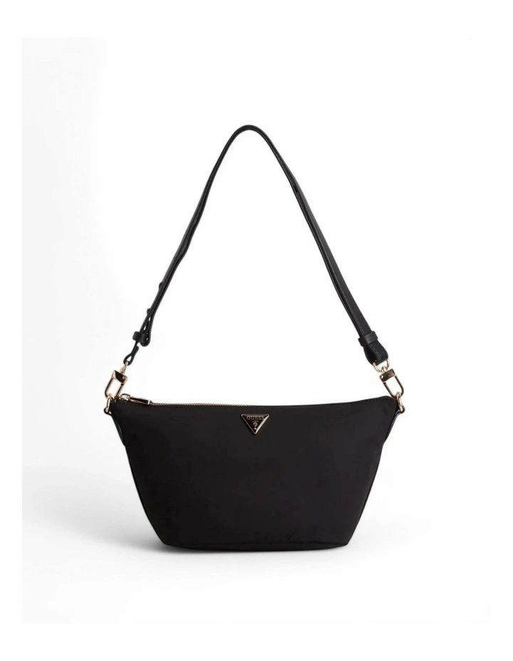 Mauve Convertible Hobo in Black image 1