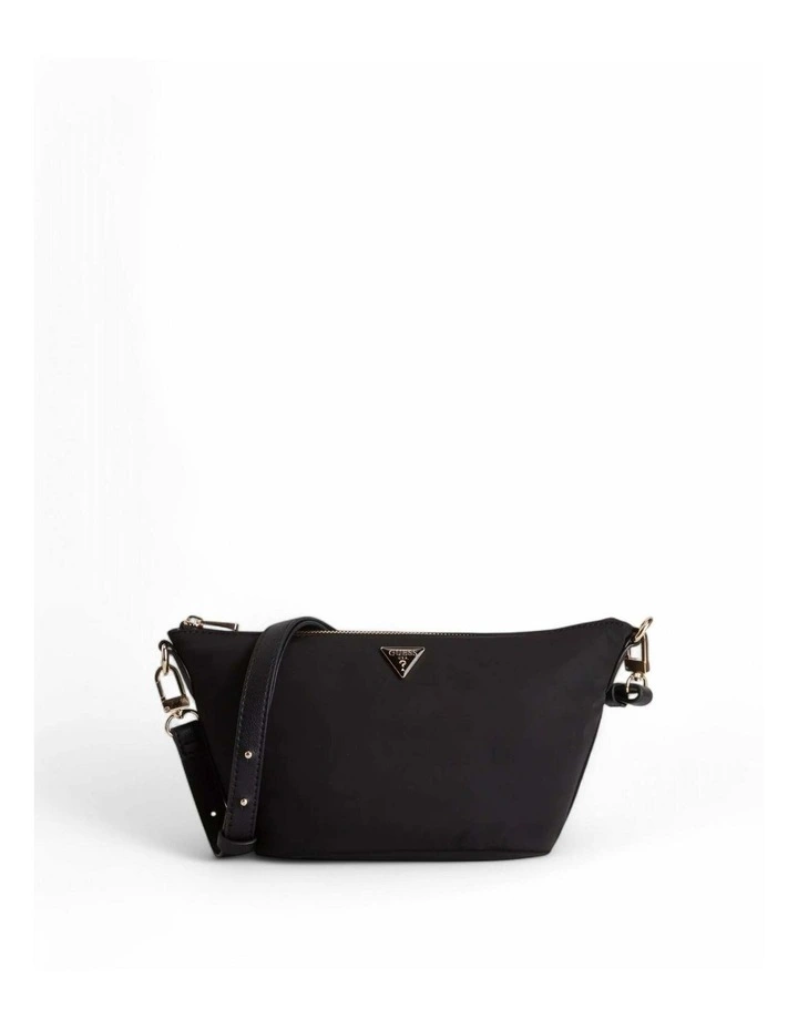 Mauve Convertible Hobo in Black image 2