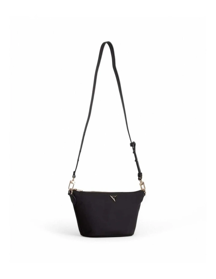 Mauve Convertible Hobo in Black image 3