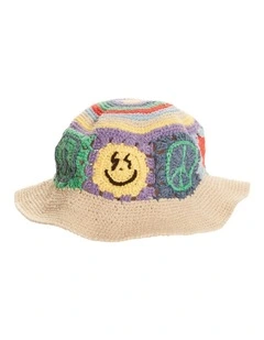 Originals J Balvin Crochet Hat in Multi
