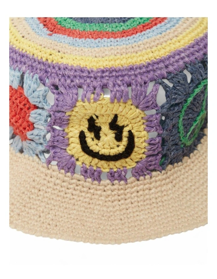 Originals J Balvin Crochet Hat in Multi image 5