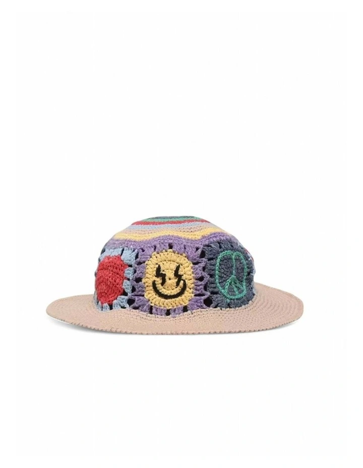 Originals J Balvin Crochet Hat in Multi image 7