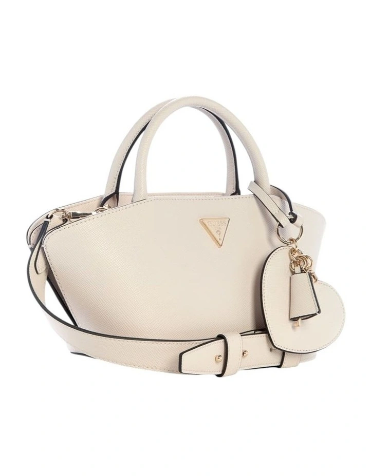 Bolena Mini Satchel Bag in Stone image 3