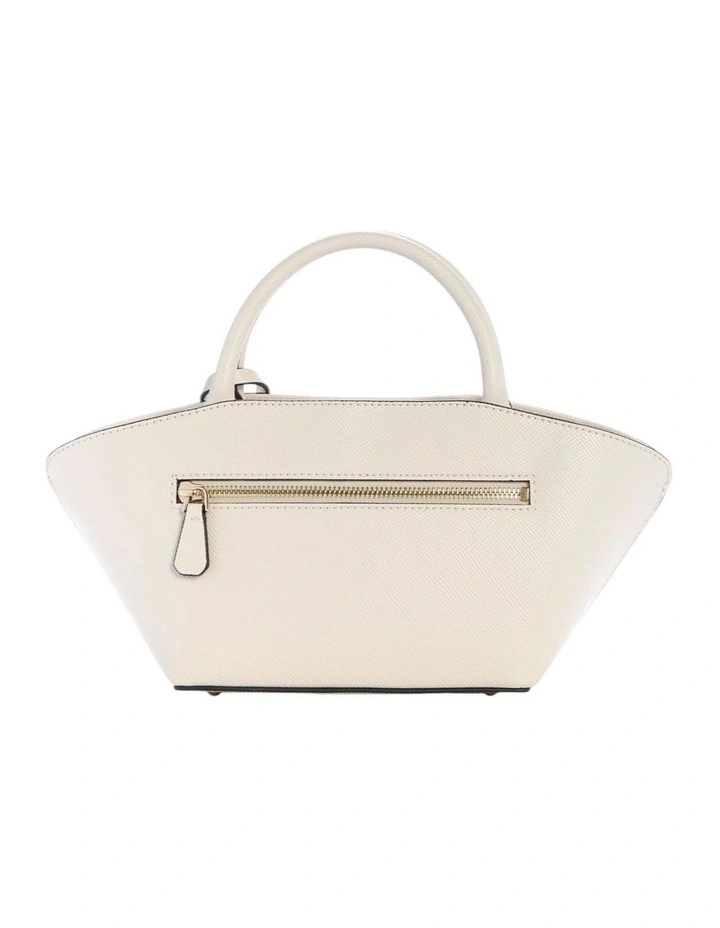 Bolena Mini Satchel Bag in Stone image 5