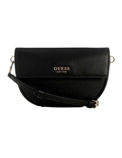 Cerelia Shoulder Satchel Bag in Black