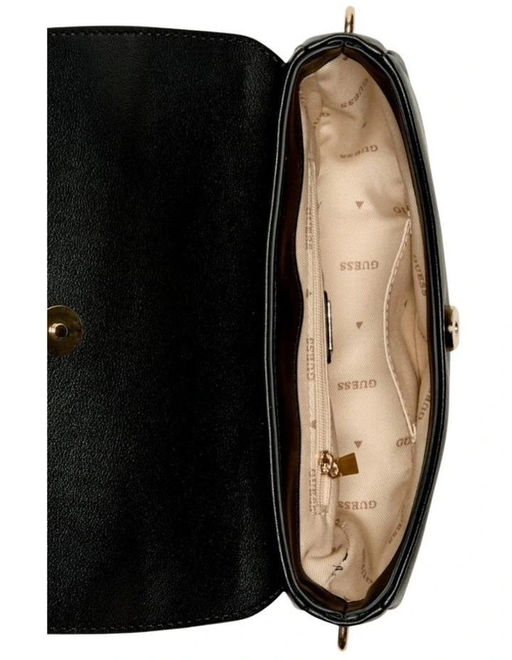 Cerelia Shoulder Satchel Bag in Black image 3
