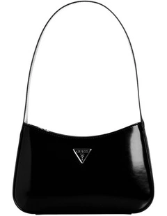 Arnela Top Zip Shoulder Bag in Black