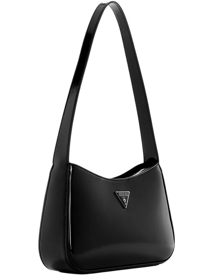 Arnela Top Zip Shoulder Bag in Black image 3