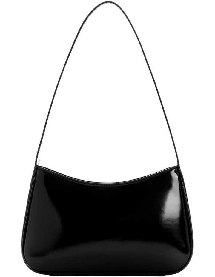 Arnela Top Zip Shoulder Bag in Black image 5