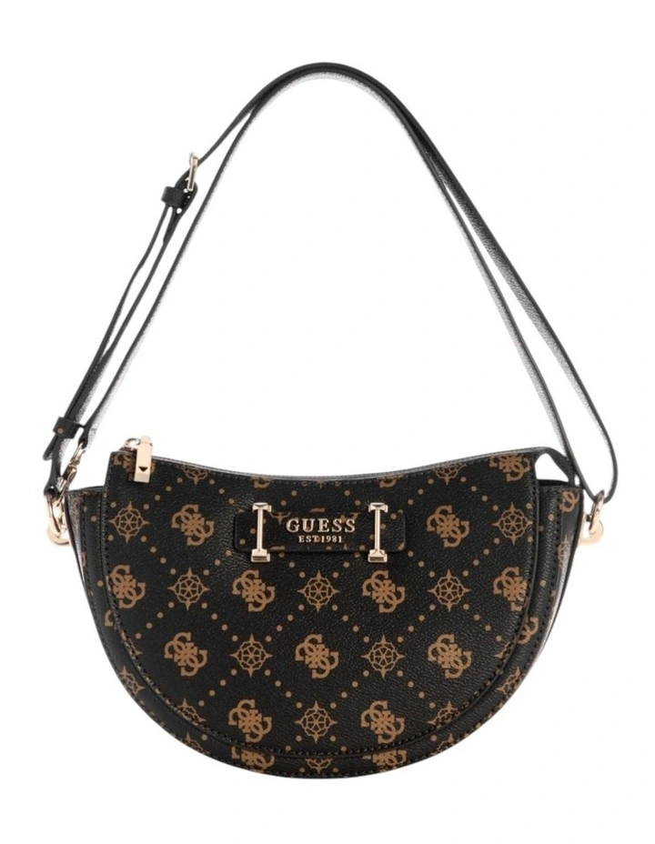 Silia Convertible Shoulder Bag in Espresso Logo image 1