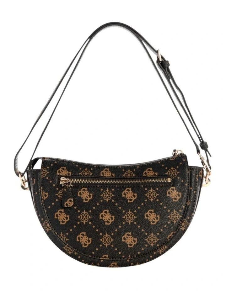 Silia Convertible Shoulder Bag in Espresso Logo image 2