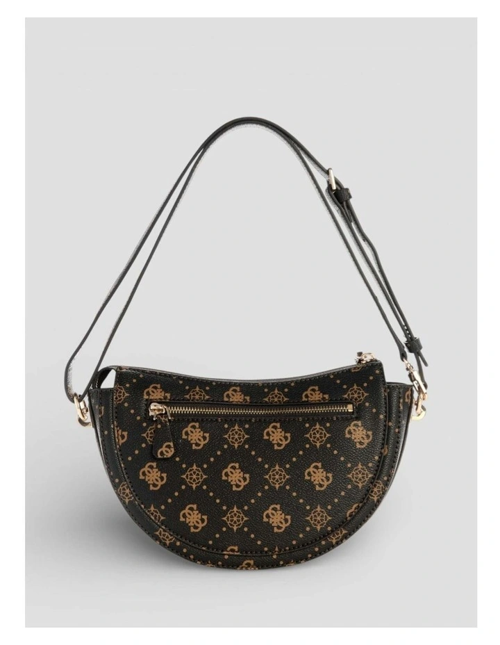 Silia Convertible Shoulder Bag in Espresso Logo image 4