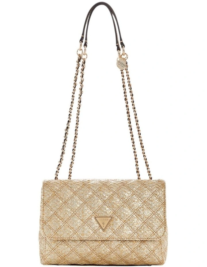 Giully Convertible Crossbody Bag in Gold image 1