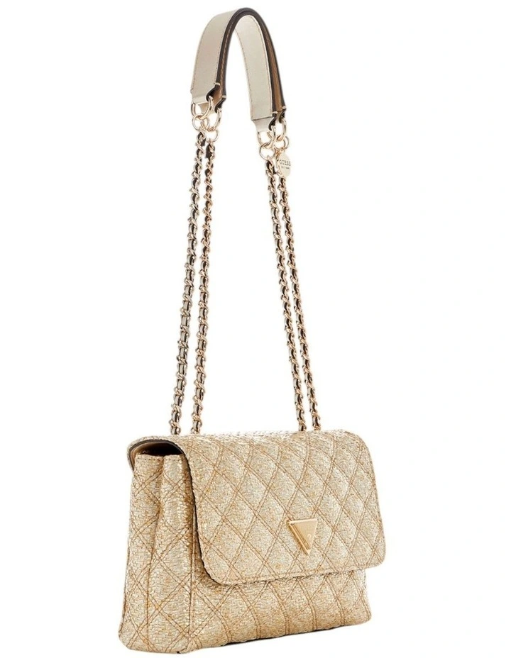 Giully Convertible Crossbody Bag in Gold image 2