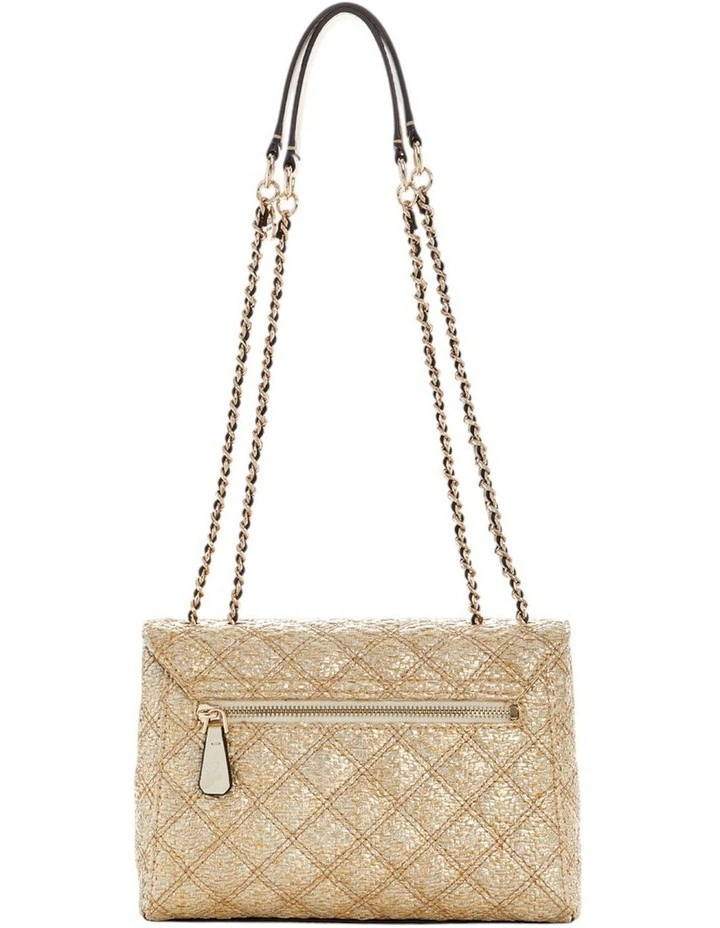 Giully Convertible Crossbody Bag in Gold image 3