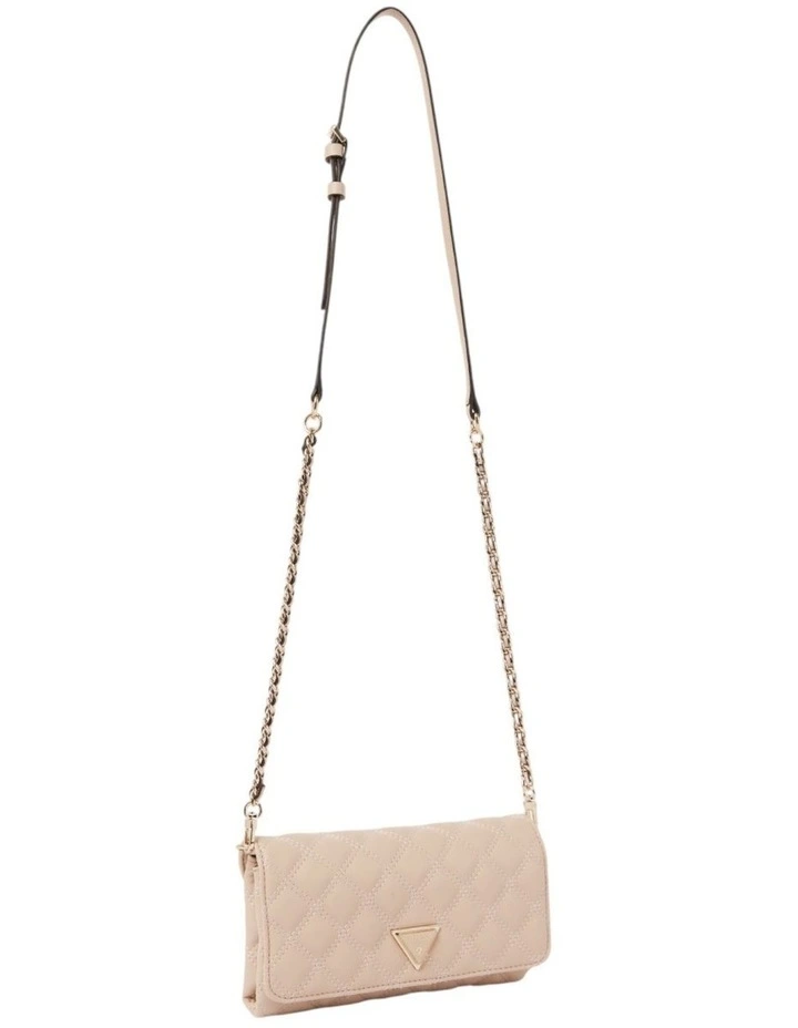 Giully Crossbody Organiser Bag in Light Beige image 2