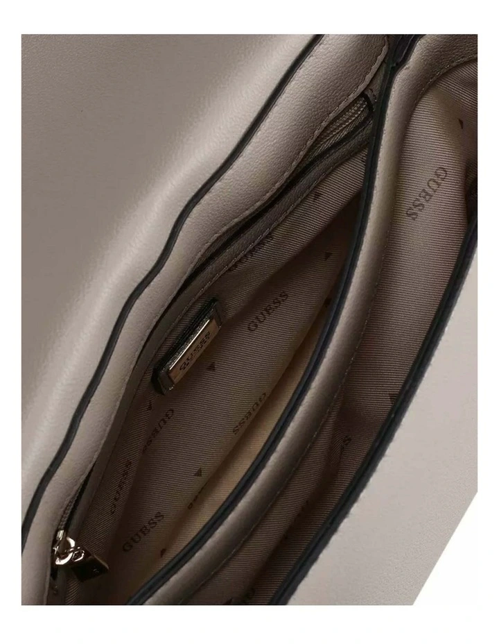 Anadela Convertible Crossbody Flap in Taupe image 4