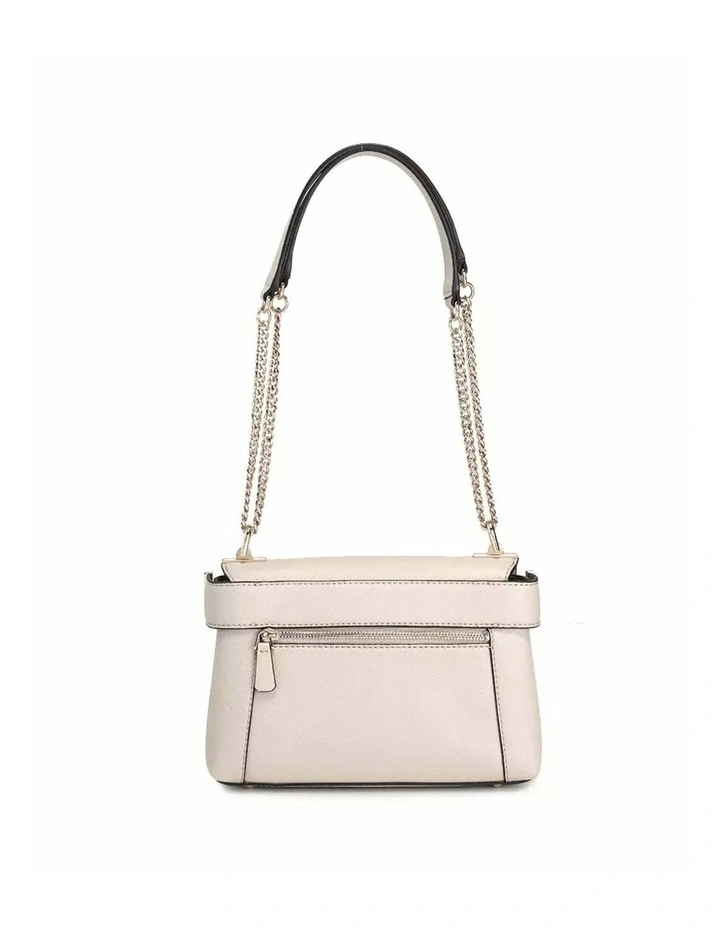 Anadela Convertible Crossbody Flap in Taupe image 6