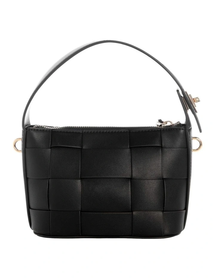 Maylee Mini Hobo Crossbody Bag in Black image 5