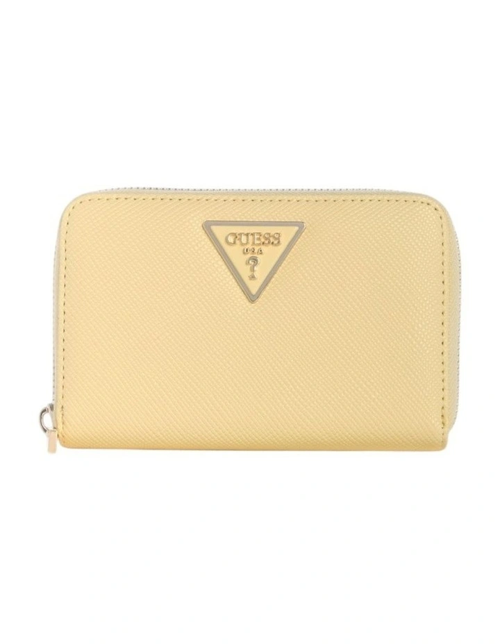 Laurel Medium Zip Around Wallet in Yellow image 1