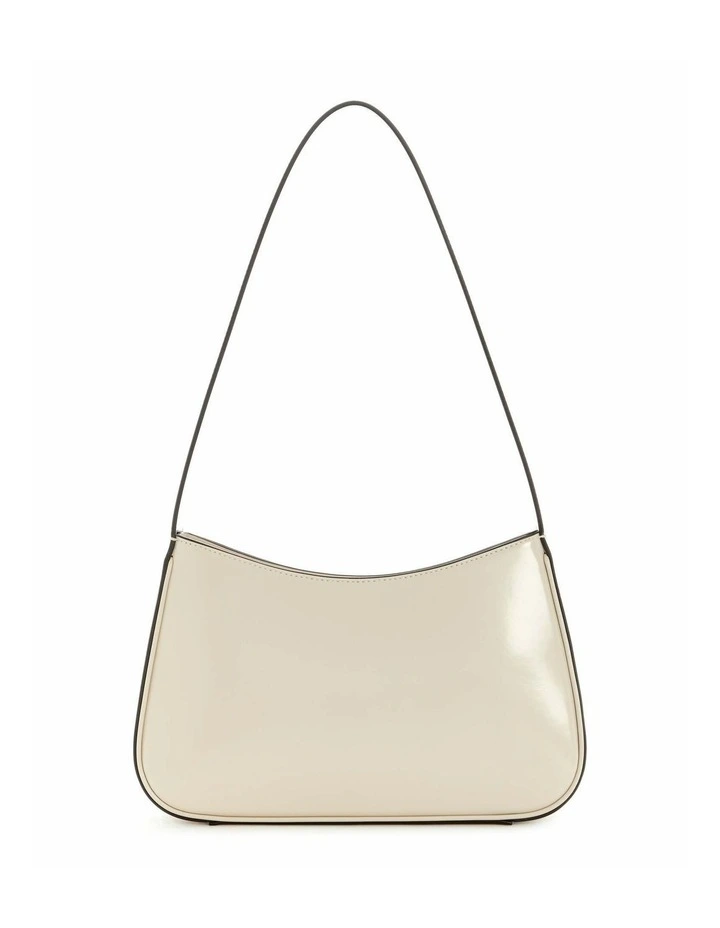 Arnela II Top Zip Shoulder Bag in Bone image 4