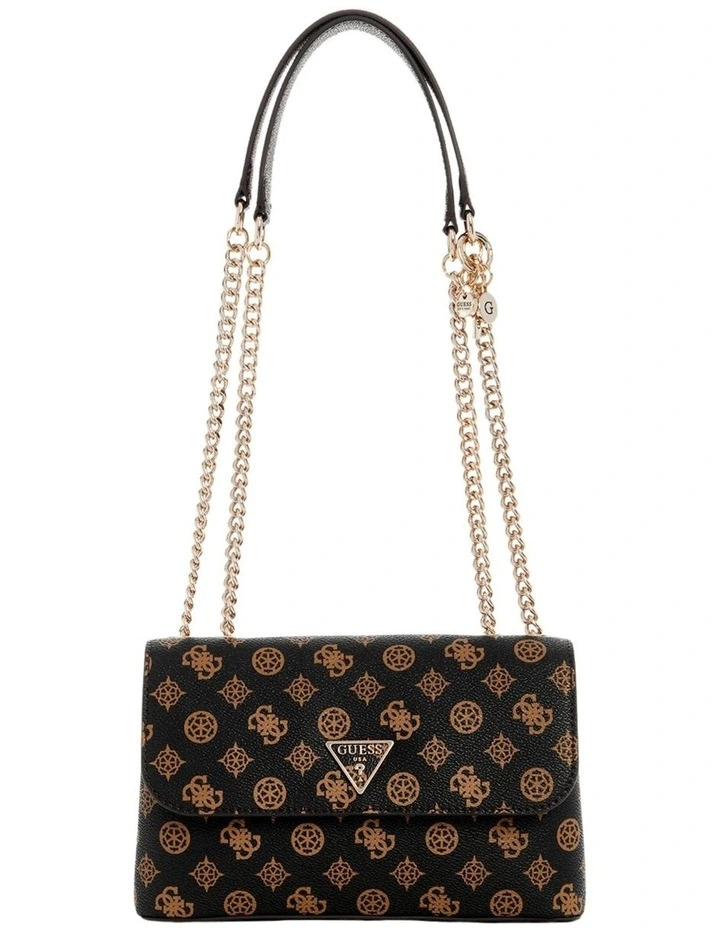 Daryna Crossbody Bag in Mocha Logo image 1