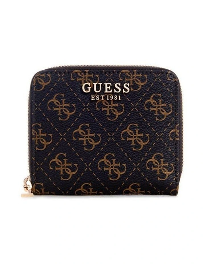 Laurel Small Wallet in Brown Logo image 1
