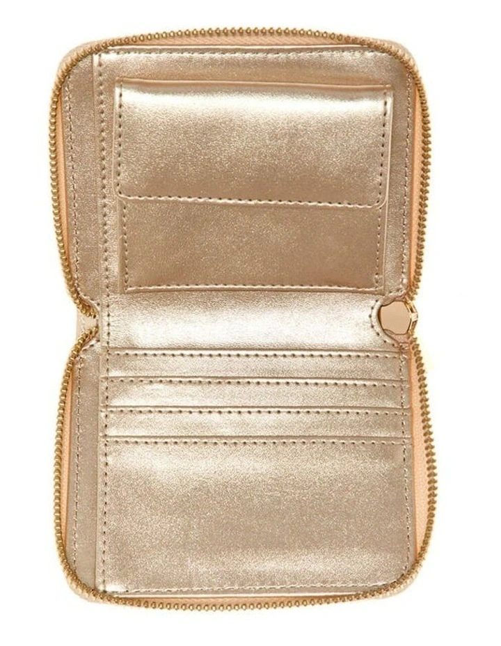 Laurel Small Wallet in Brown Logo image 2