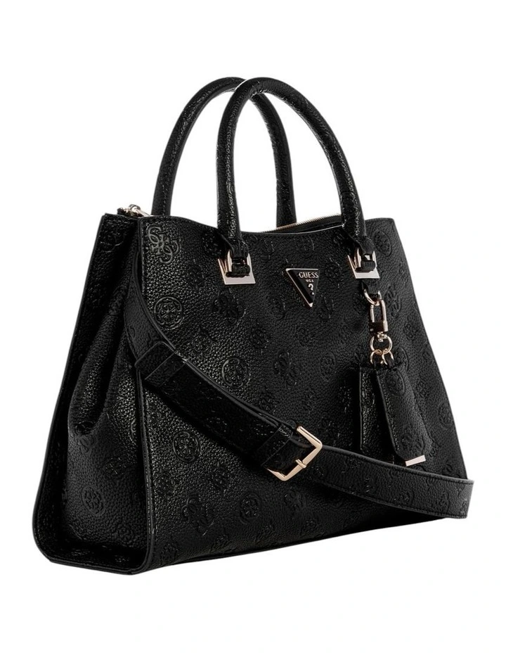 Cresidia Society Satchel Bag in Black image 2