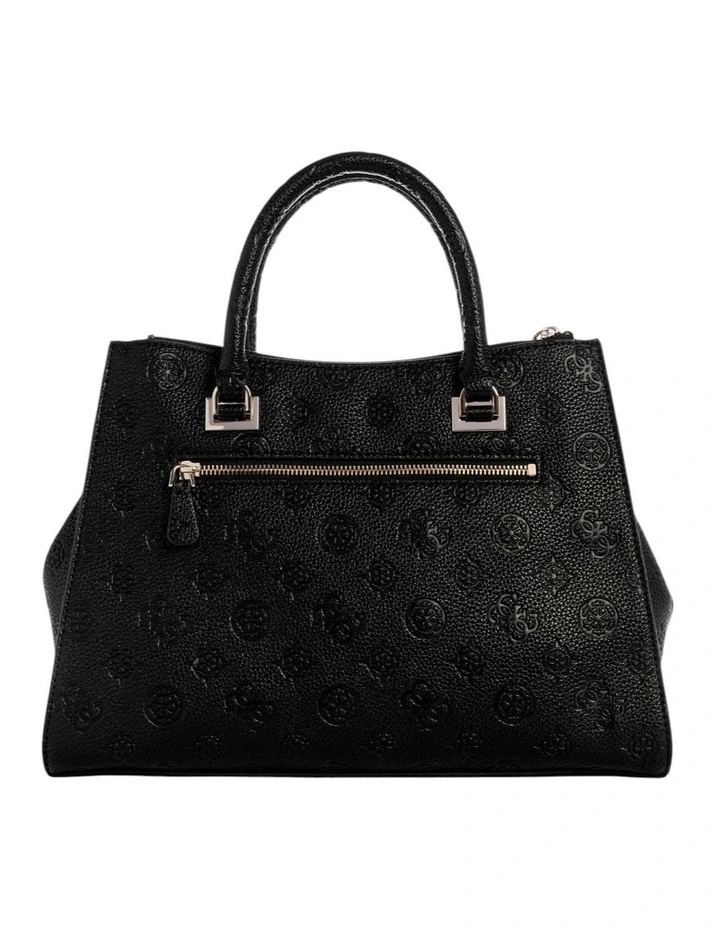 Cresidia Society Satchel Bag in Black image 4