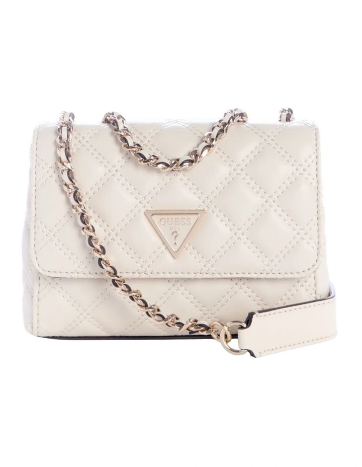 Giully II Mini Convertible Crossbody Flap Bag in Bone image 1