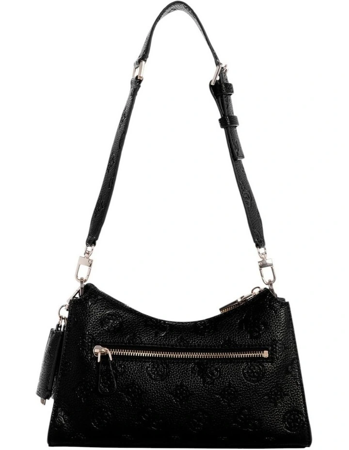 Cresidia Top Zip Shoulder Bag in Black image 4