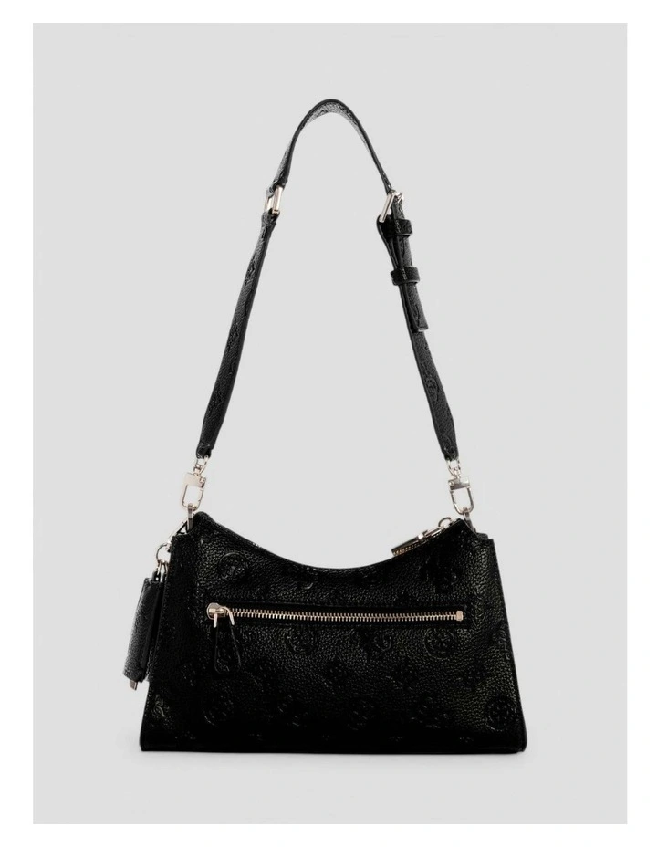 Cresidia Top Zip Shoulder Bag in Black image 5