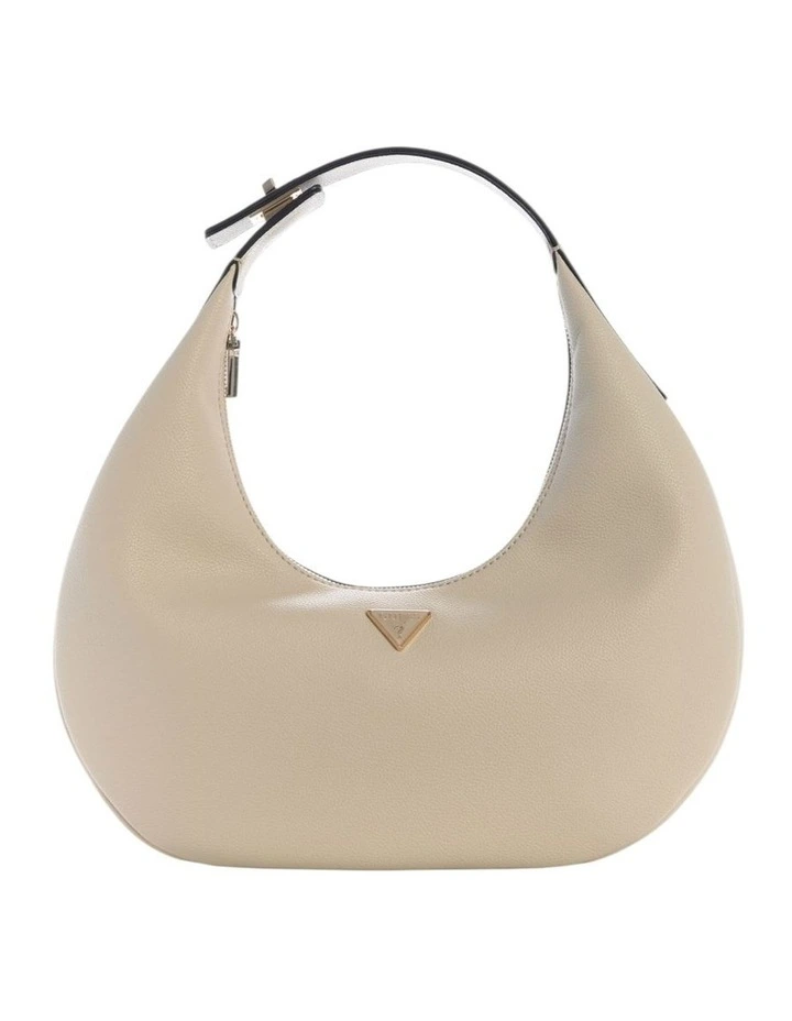 Evie Hobo Bag in Light Taupe image 1