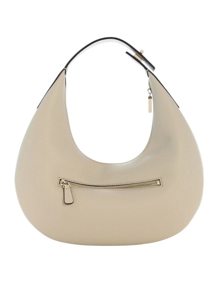 Evie Hobo Bag in Light Taupe image 4