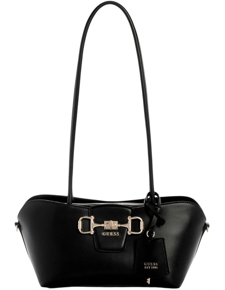Janie Shoulder Satchel Bag in Black image 1