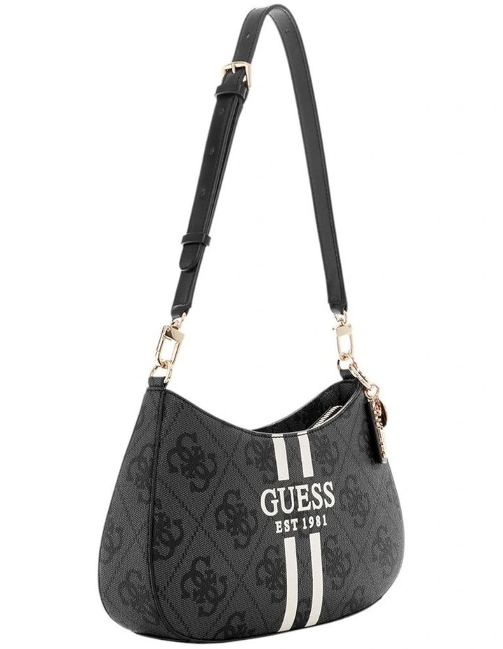 Noelle Shoulder Bag in Coal Logo image 2