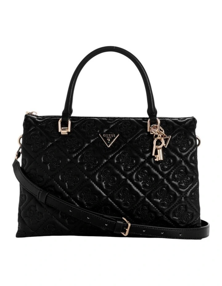 Adelasia Satchel Bag in Black image 1