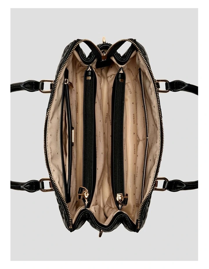 Adelasia Satchel Bag in Black image 4