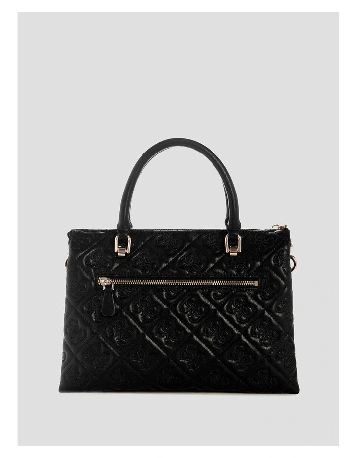 Adelasia Satchel Bag in Black image 5