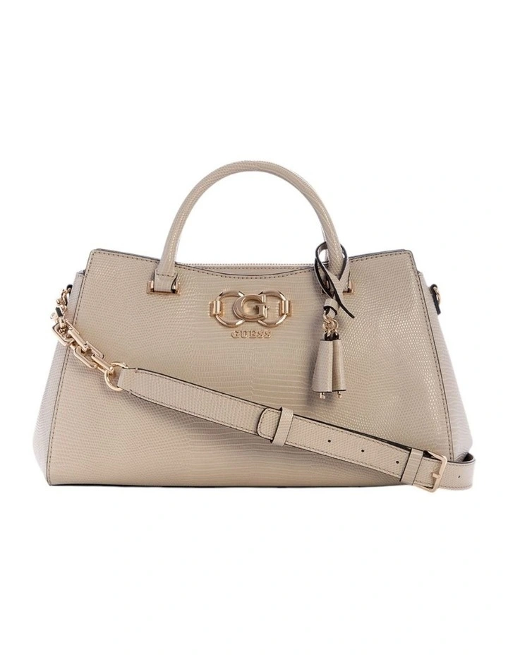 Salinge Luxury Satchel Bag in Taupe image 1
