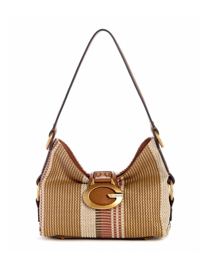 Camden Mini Shoulder Bag in Cognac Multi image 1
