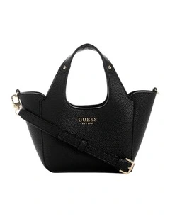 Helina Mini Tote Bag in Black