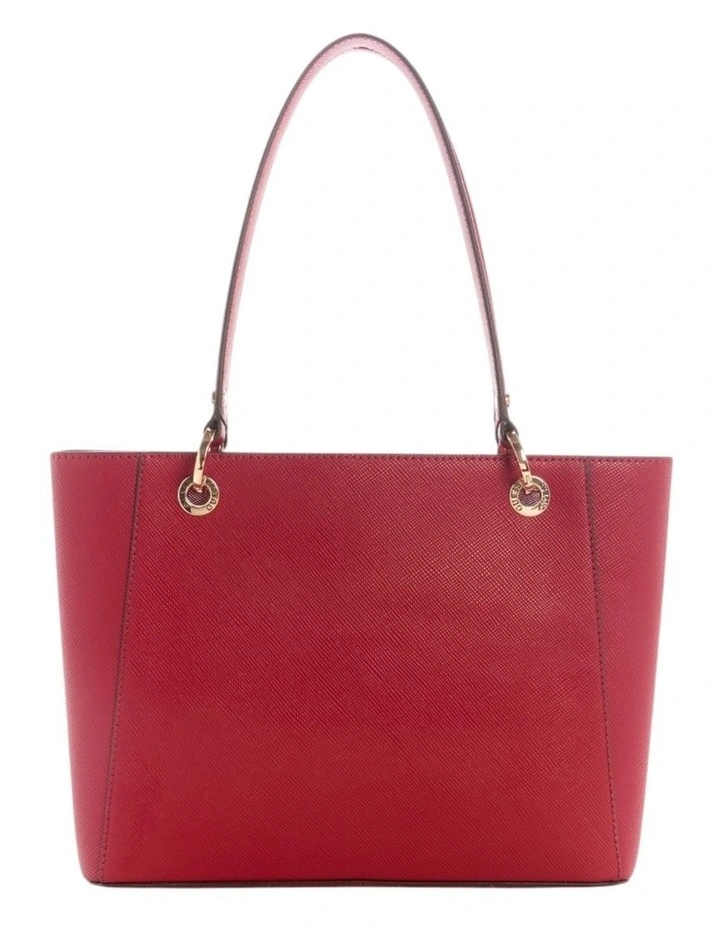 Noelle Double Compartment Small Tote Bag in Garnet image 4