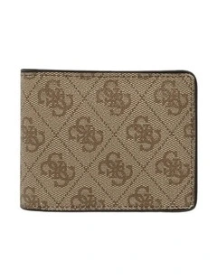 Quattro G Slimfold Wallet in Brown