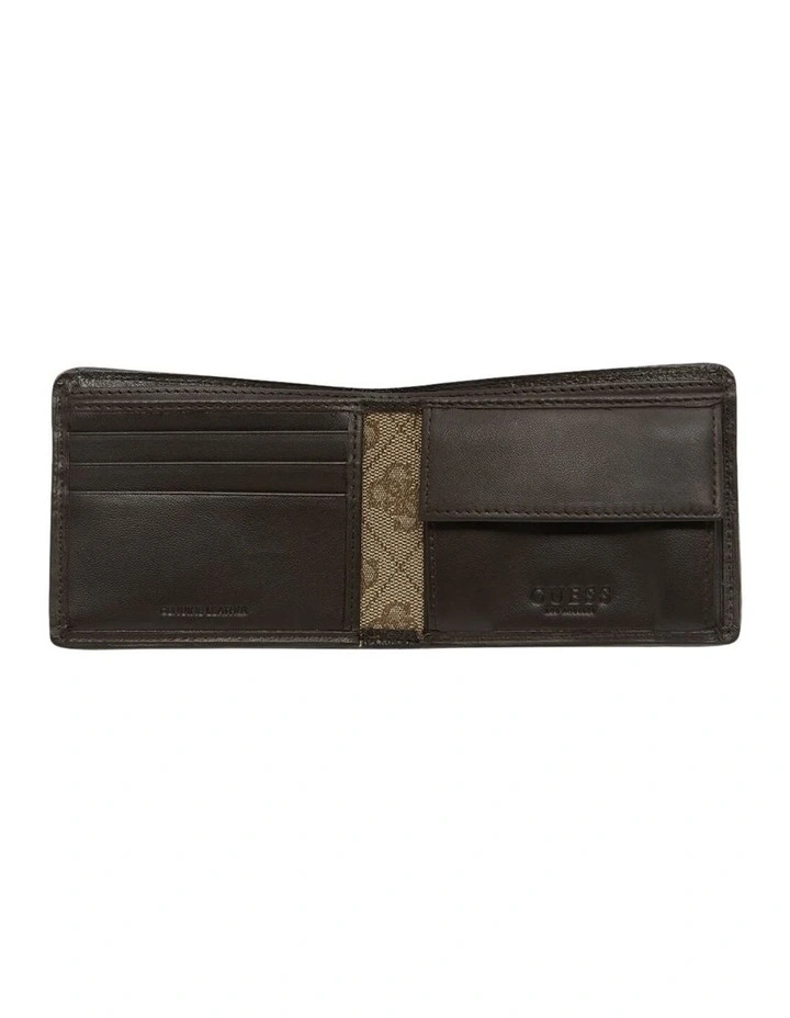 Quattro G Slimfold Wallet in Brown image 2