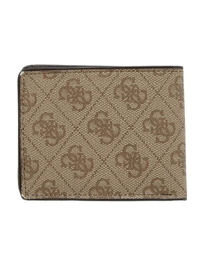 Quattro G Slimfold Wallet in Brown image 3