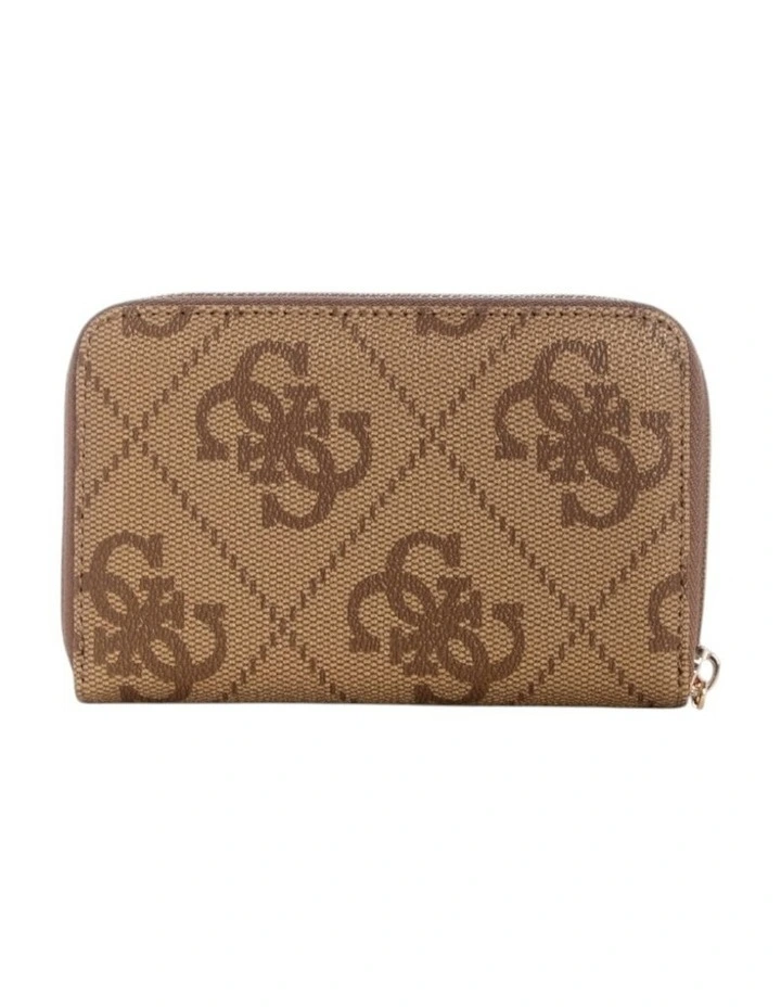 Laurel Medium Zip Around Wallet in Brown image 3